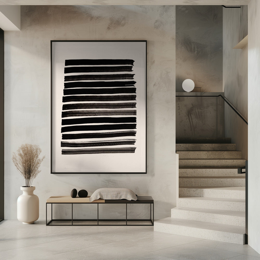 Strepen_Beige | Poster