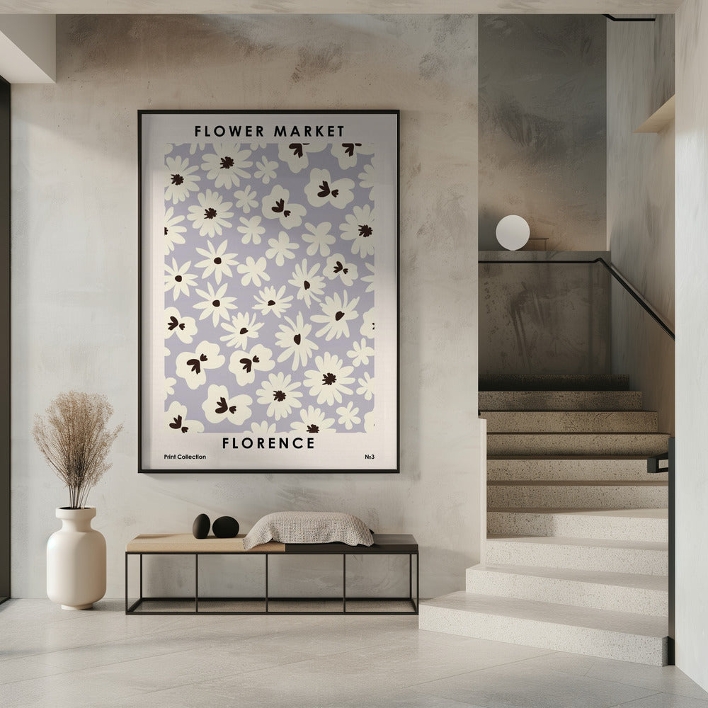 Flower Market Florence | Poster