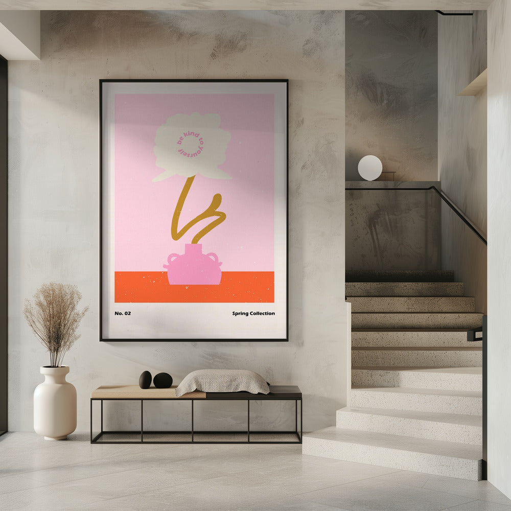 Lentebloem #02 | Poster