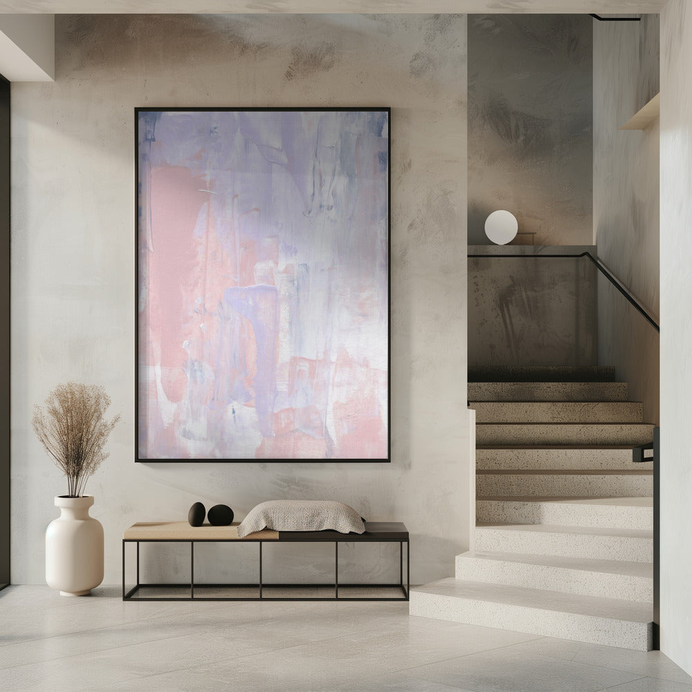 Pasteltinten van roze | Poster