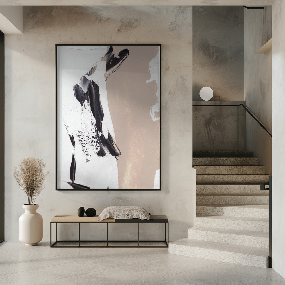Monochrome elegantie | Poster