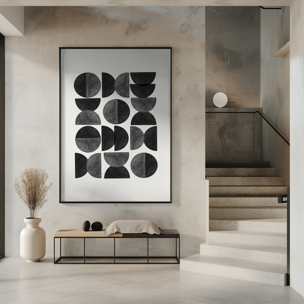 Geometrisch ritme | Poster