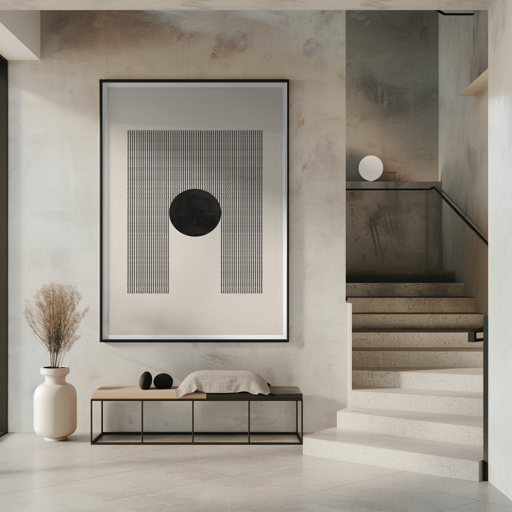 Geometrische eclips | Poster