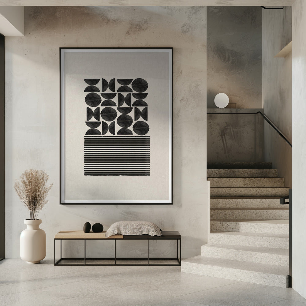 Geometrische balans | Poster