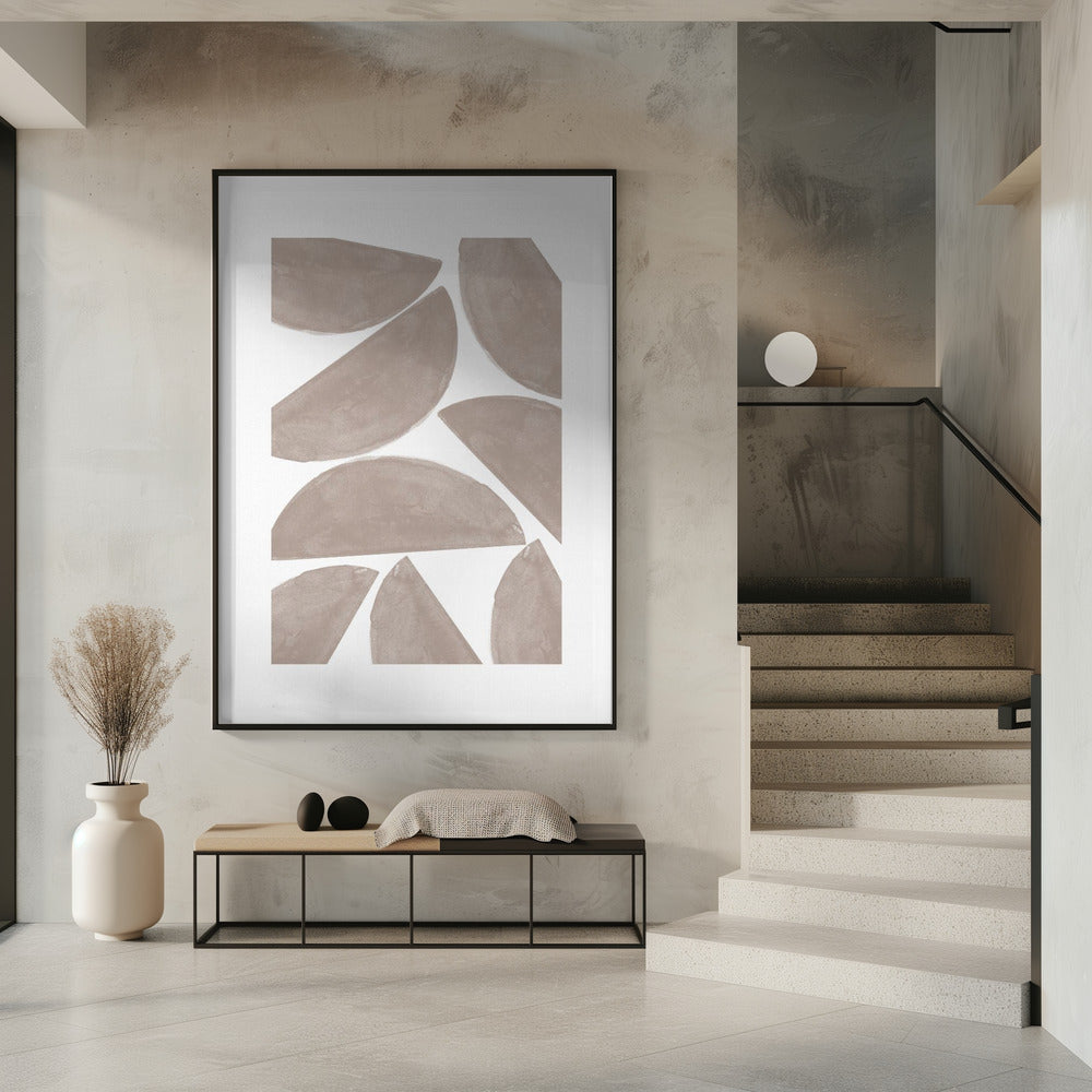 Vormen in harmonie | Poster