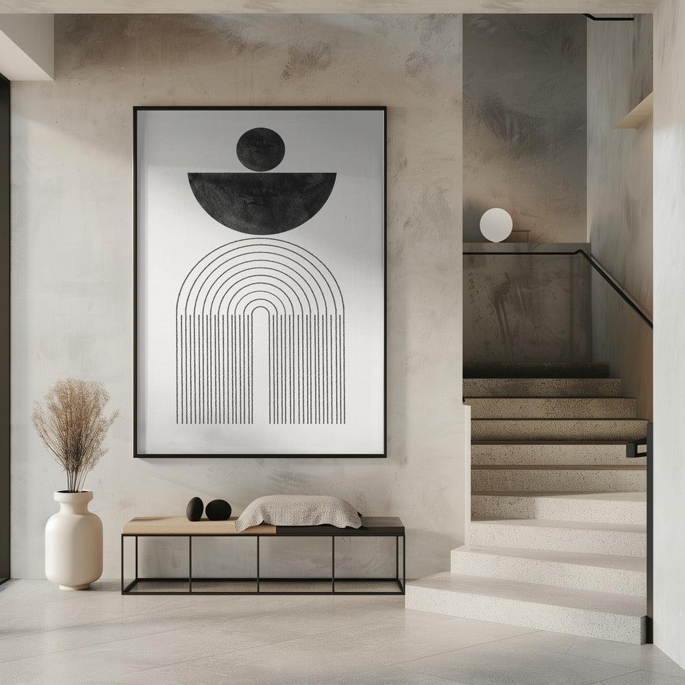 Boogcompositie nr. 6 | Poster
