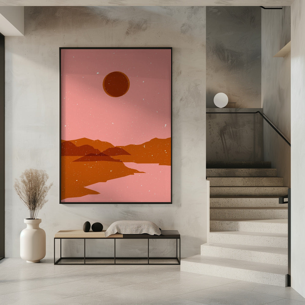 Maanlandschap | Poster