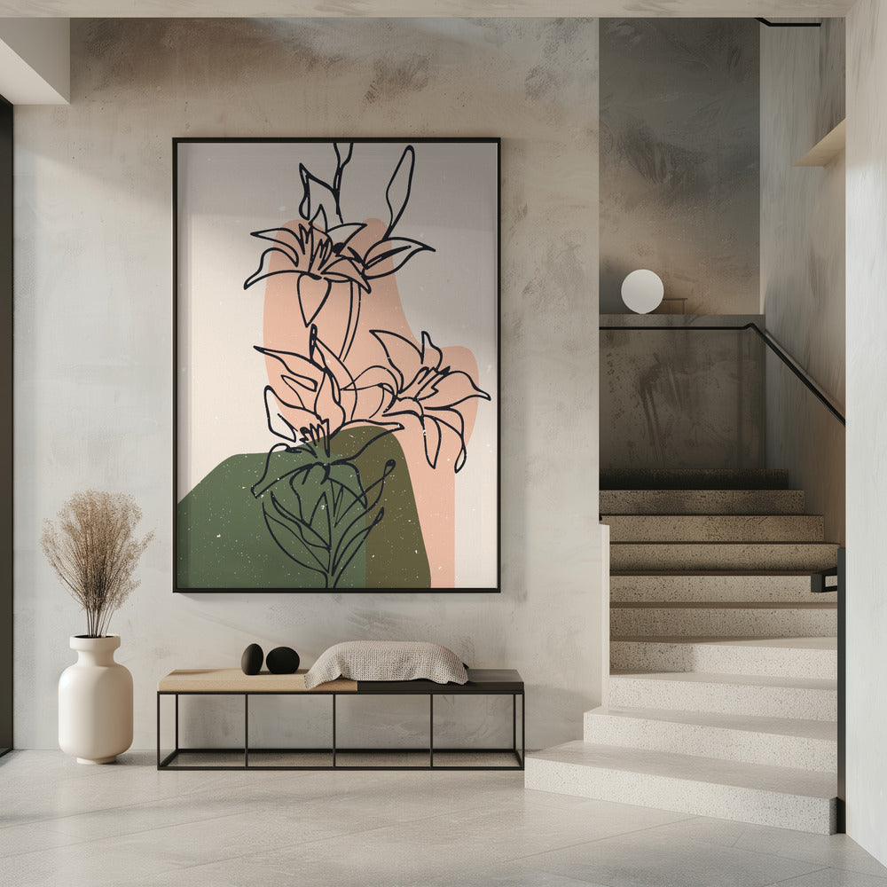 Abstracte compositie 17 | Poster