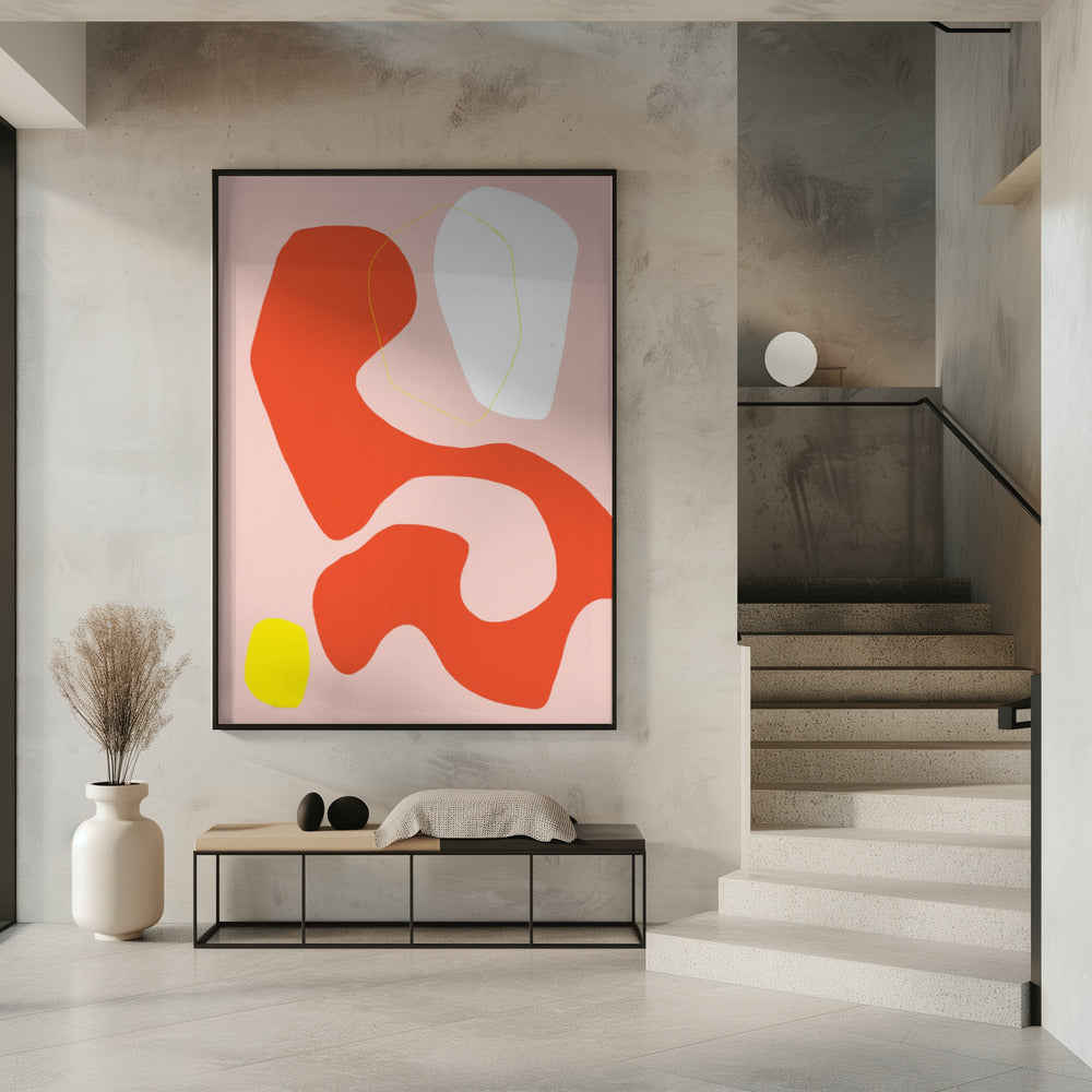 Abstract Curves Dance | Poster