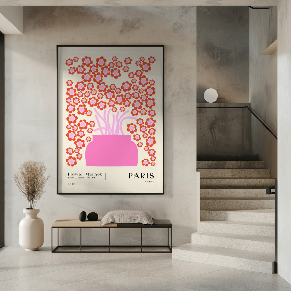 Flower Market. Paris | Poster