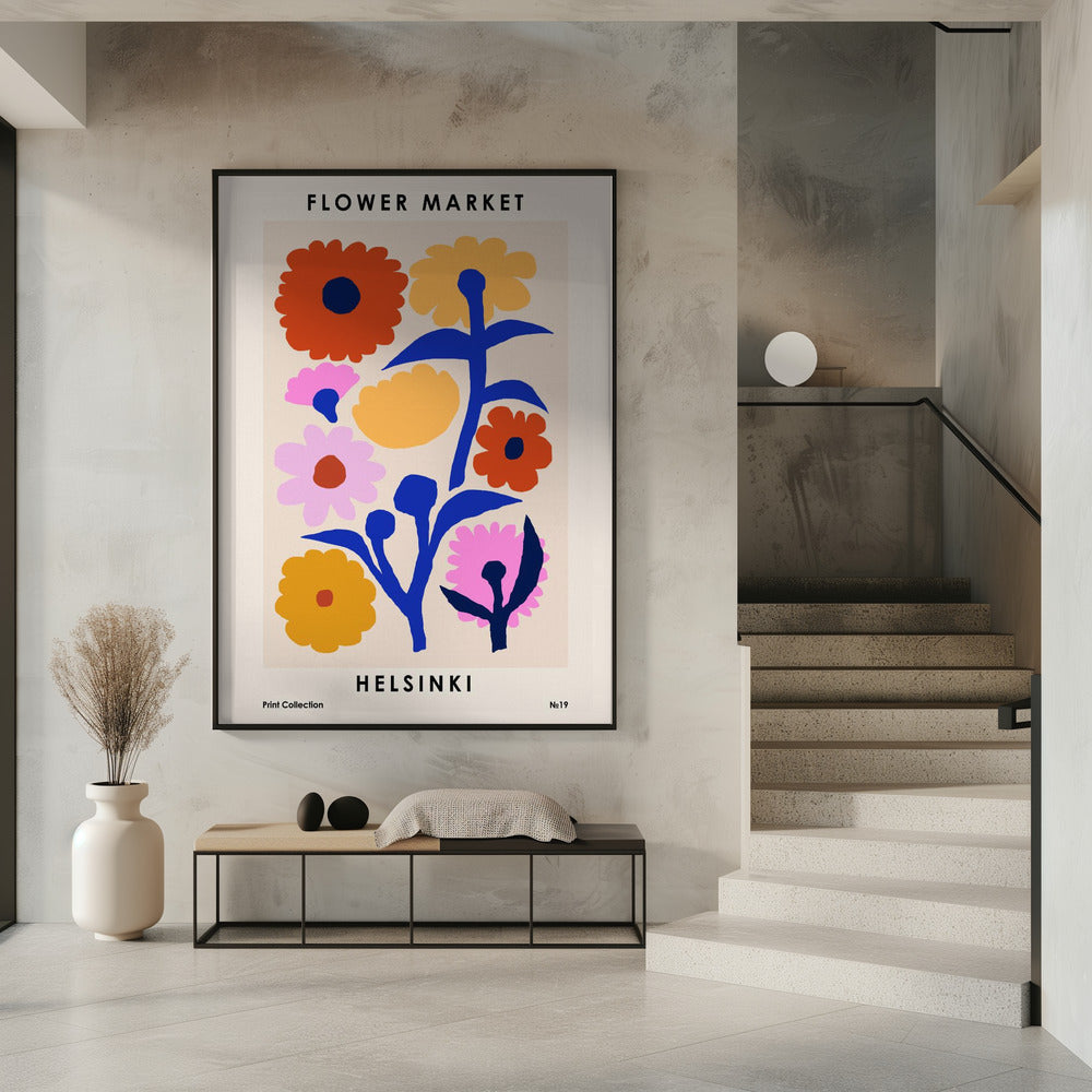Flower Market. Helsinki | Poster