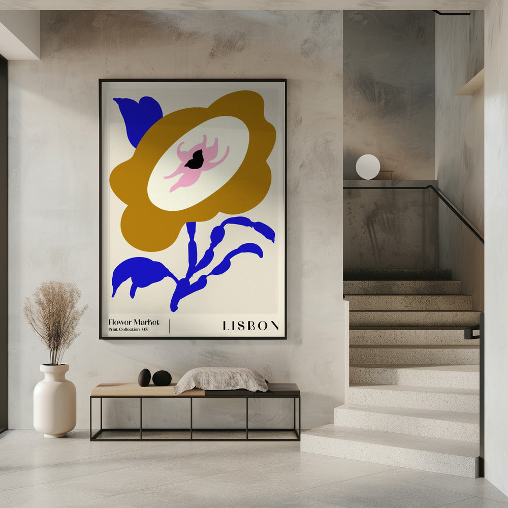 Flower Market. Lisbon | Poster