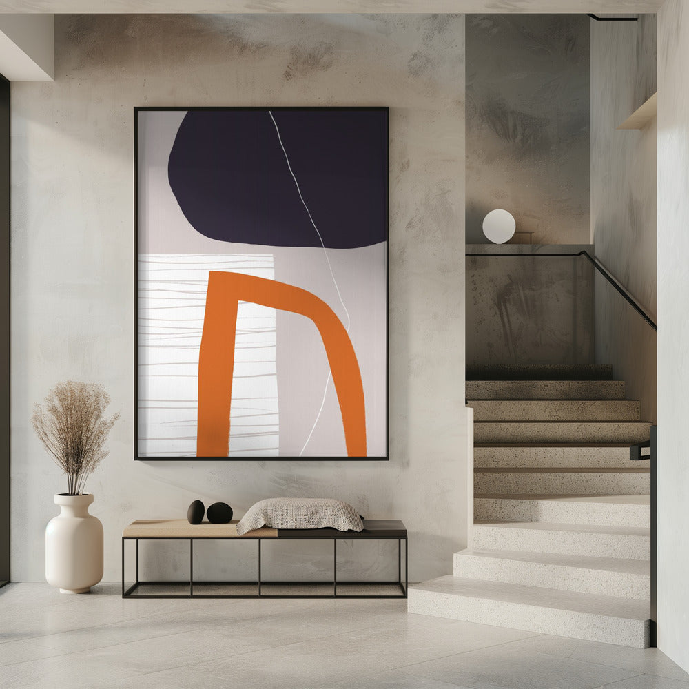Gedurfde geometrische vormen | Poster