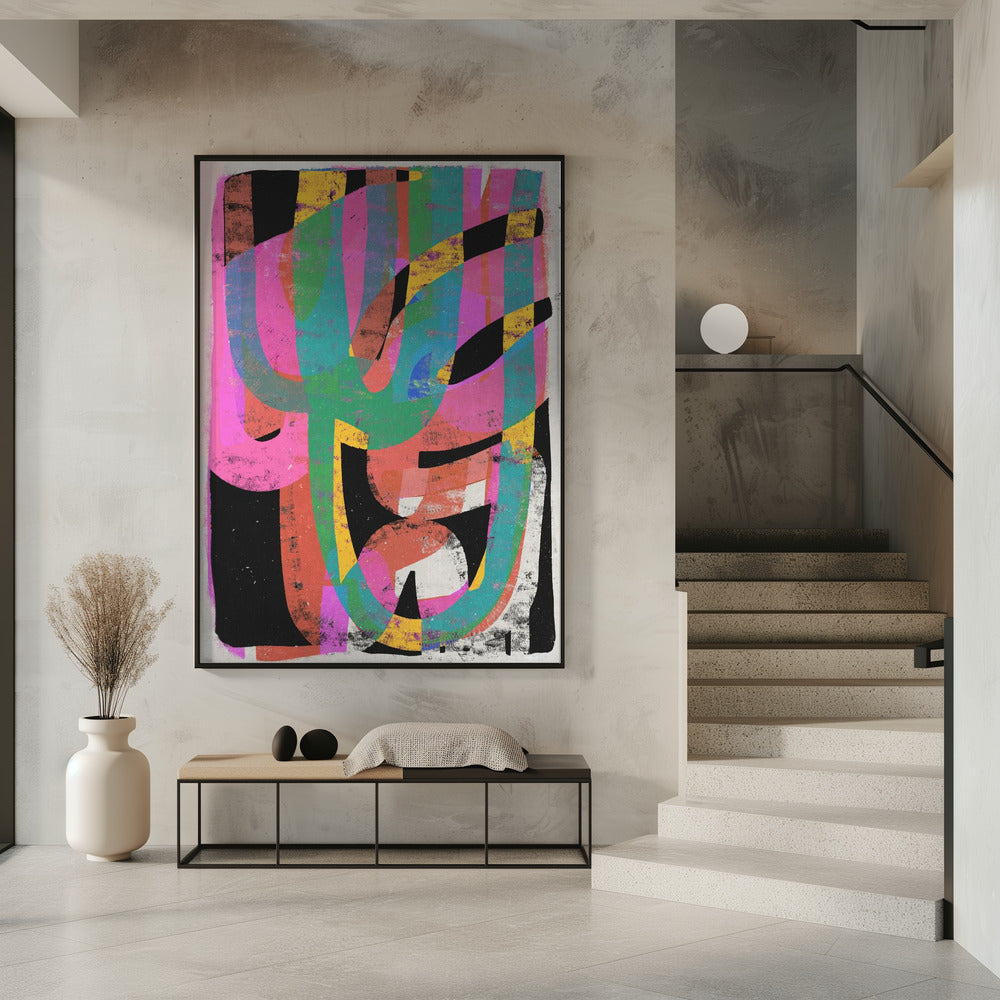 Kleurrijke Chaos | Poster