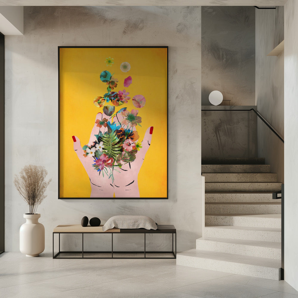 Bloemenwerveling | Poster