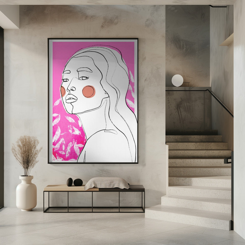 Roze mijmering | Poster