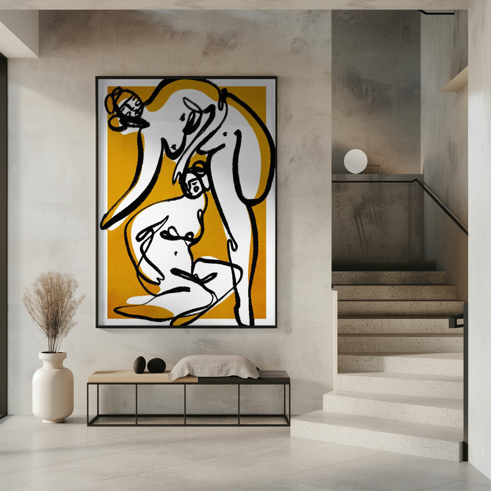 De Vrouwelijke Dansers | Poster