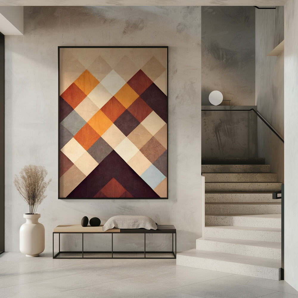 Geometrische harmonie | Poster
