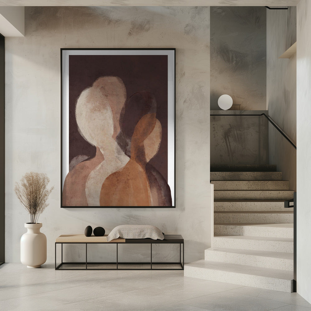 Gelaagde schaduwen | Poster