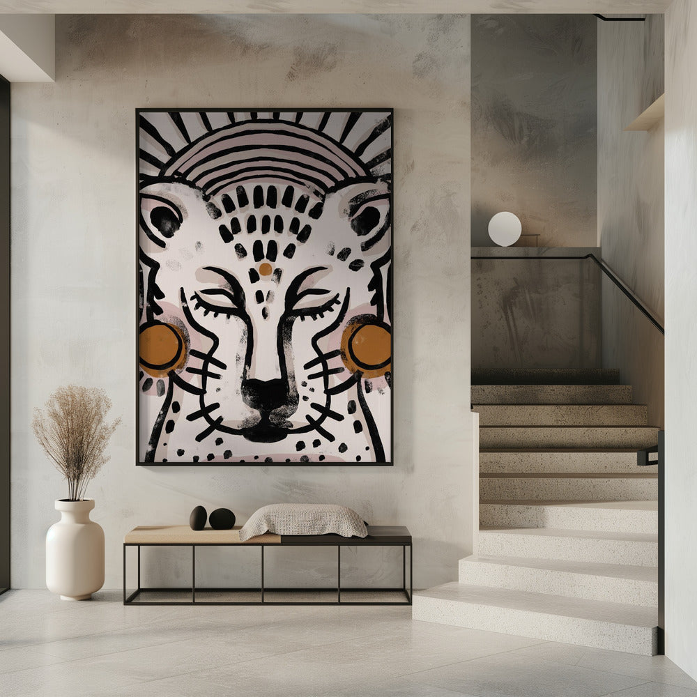De rust van de luipaard | Poster