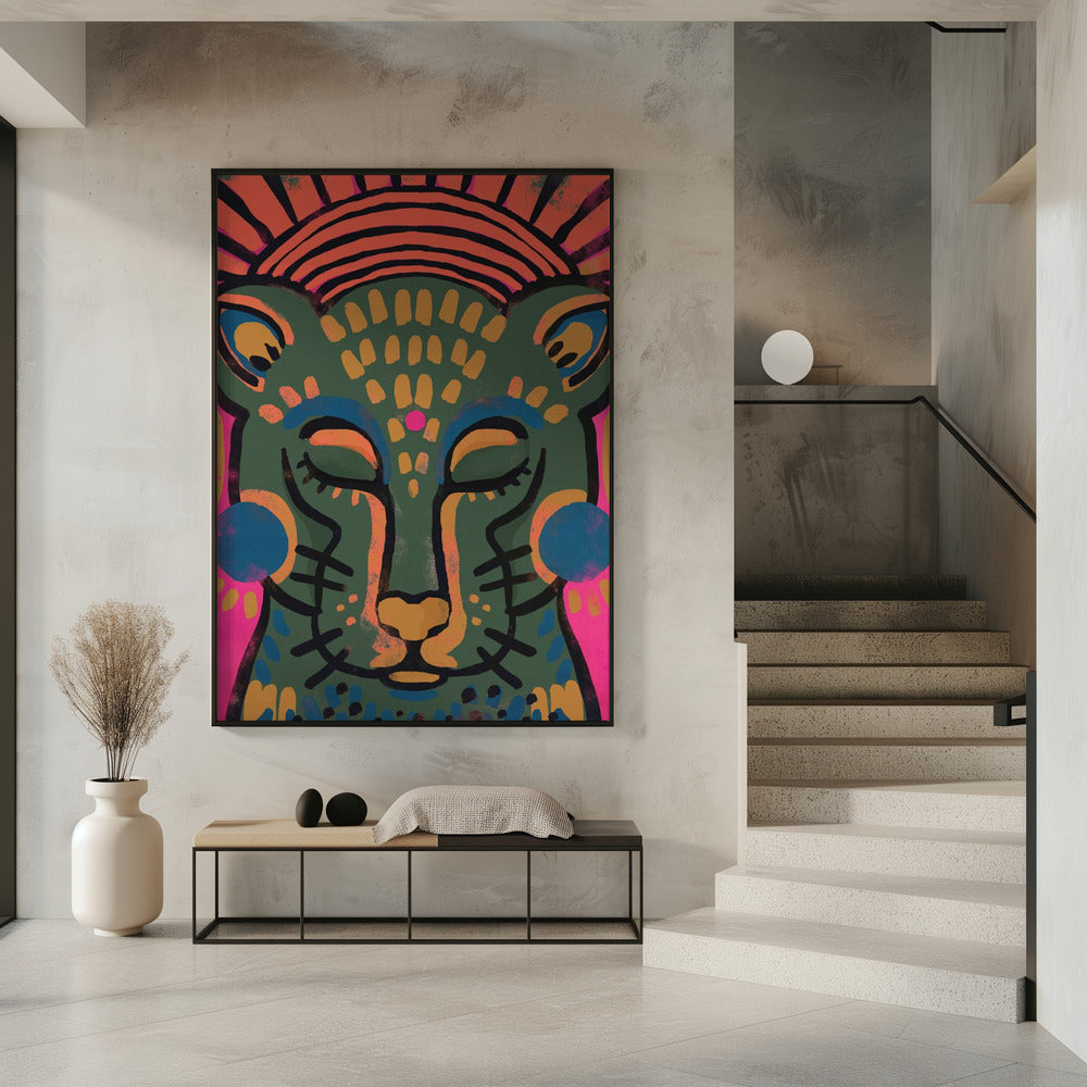 Levendige kattendroom | Poster