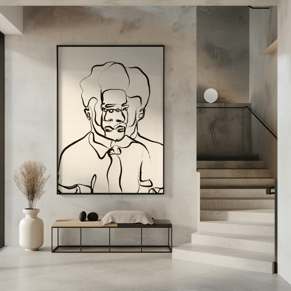 Gelaagde reflecties | Poster