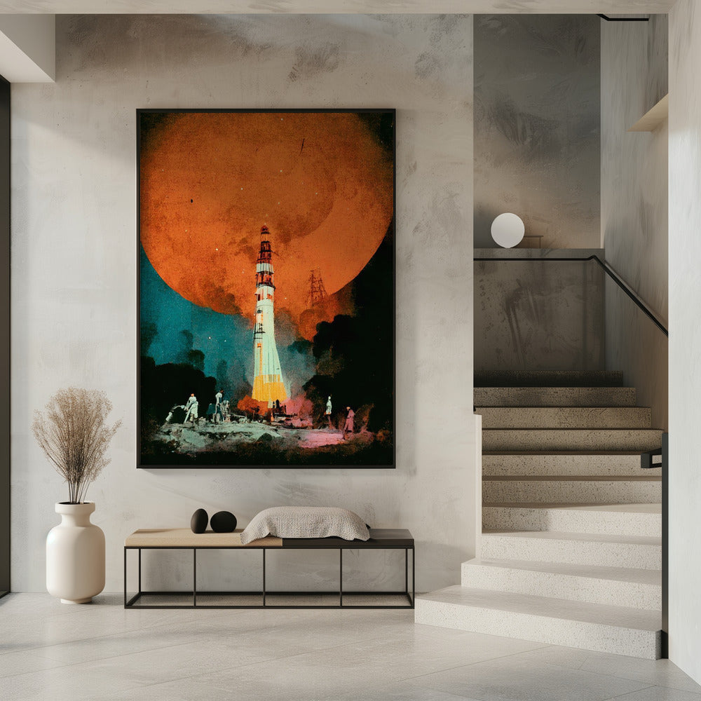 Maanlancering | Poster