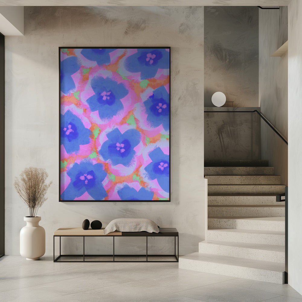 Levendige bloeiharmonie | Poster