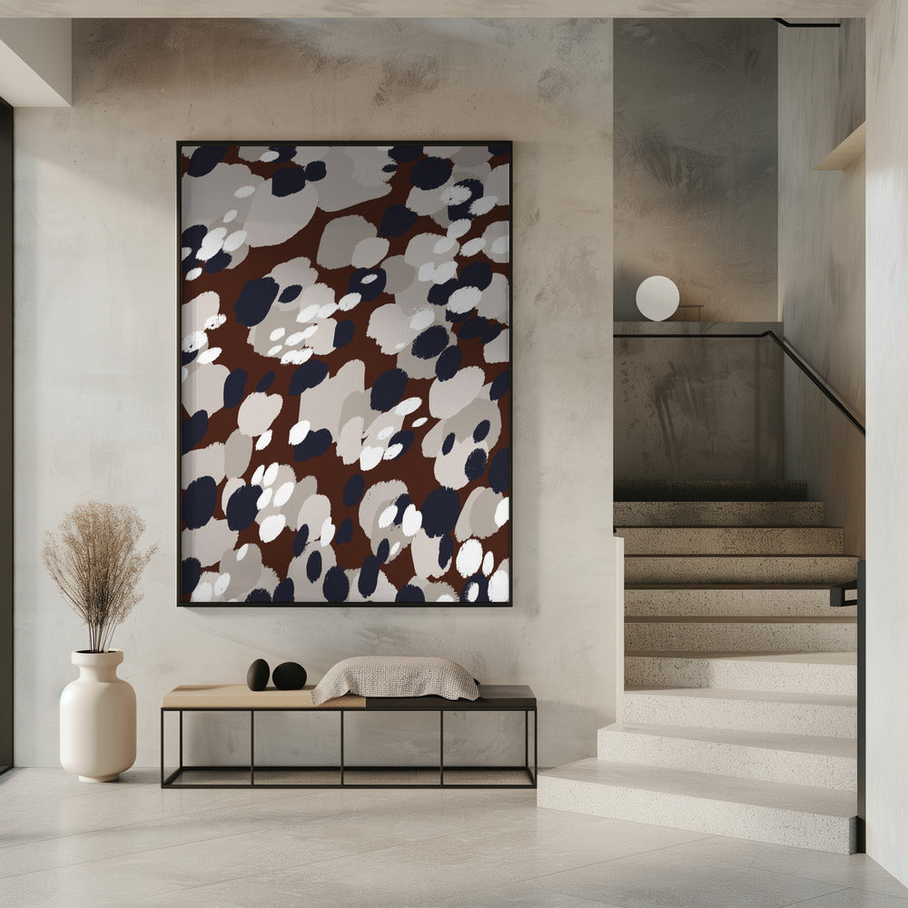 Abstract Dotscape | Poster
