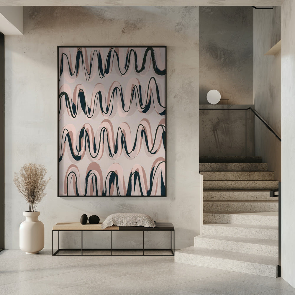 Ritmische Golven | Poster