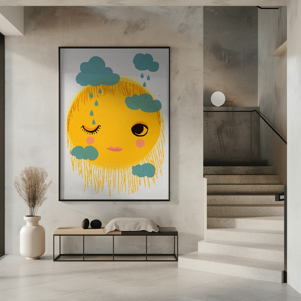 Gemengde gevoelens van de zon | Poster
