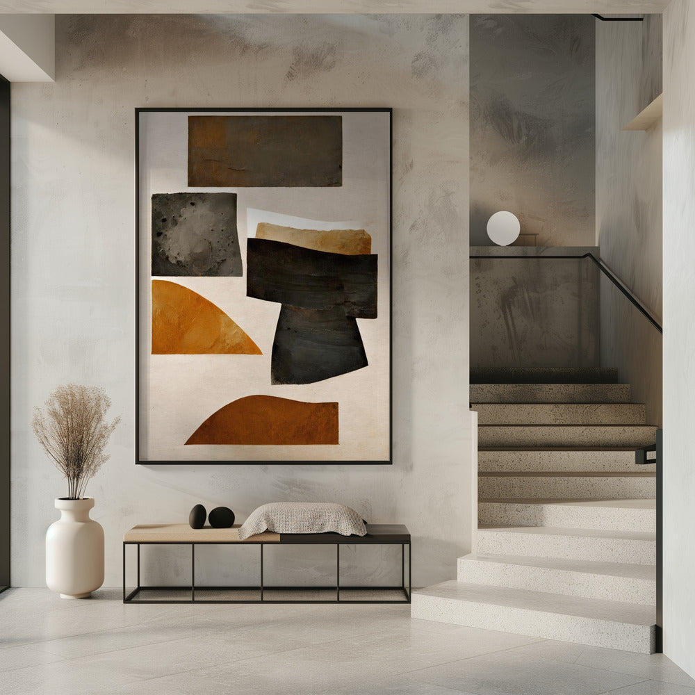 Roestige vormen | Poster