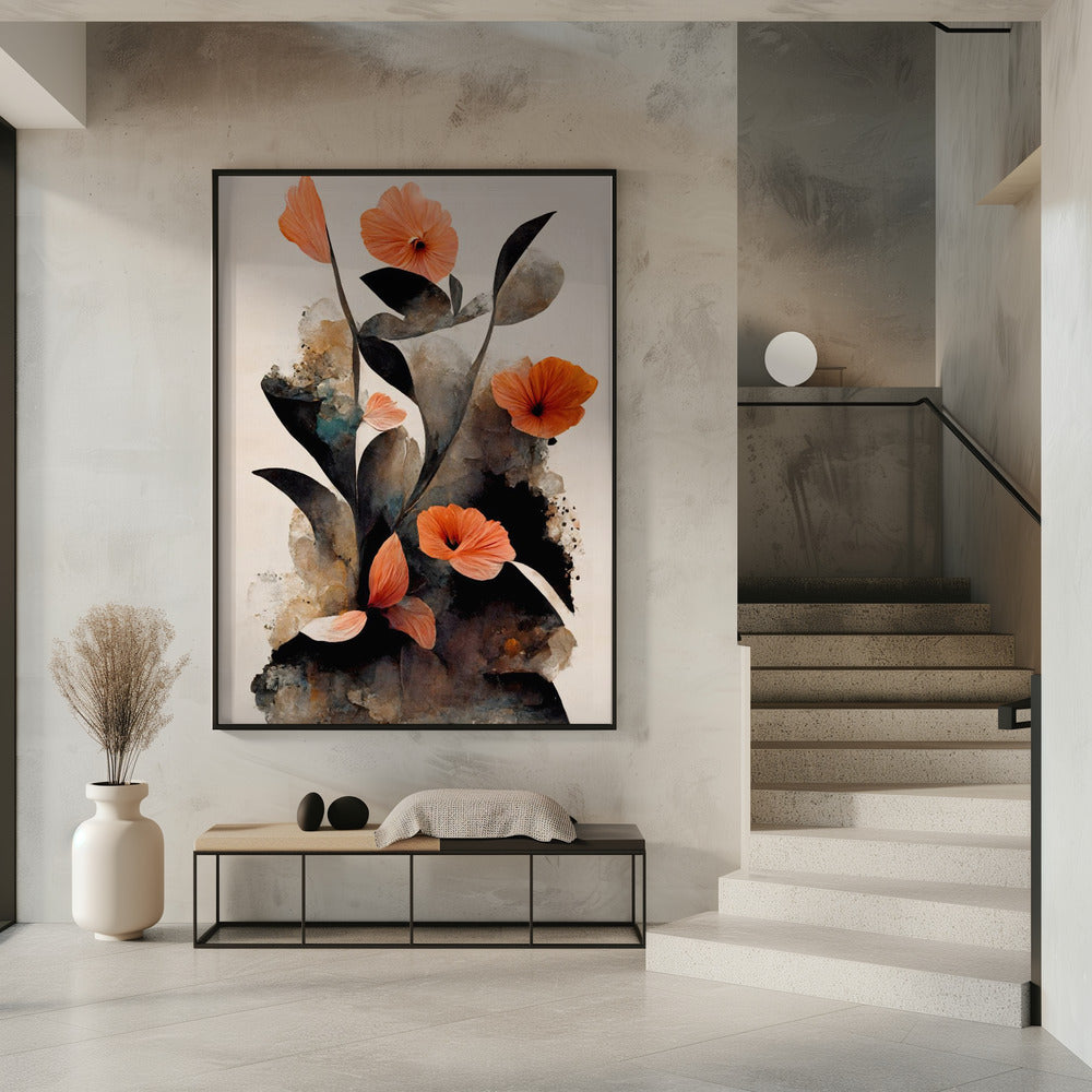 Koraalbloemen | Poster