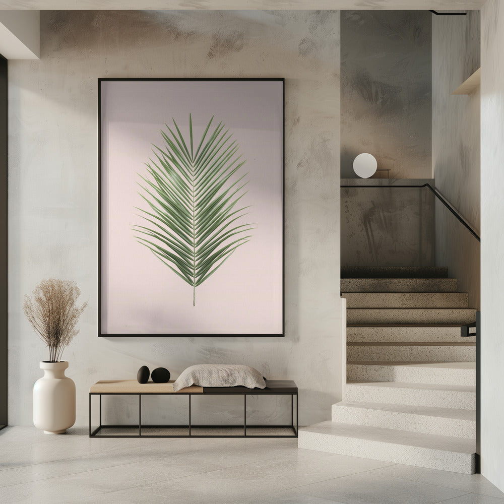 Palmblad Blush | Poster