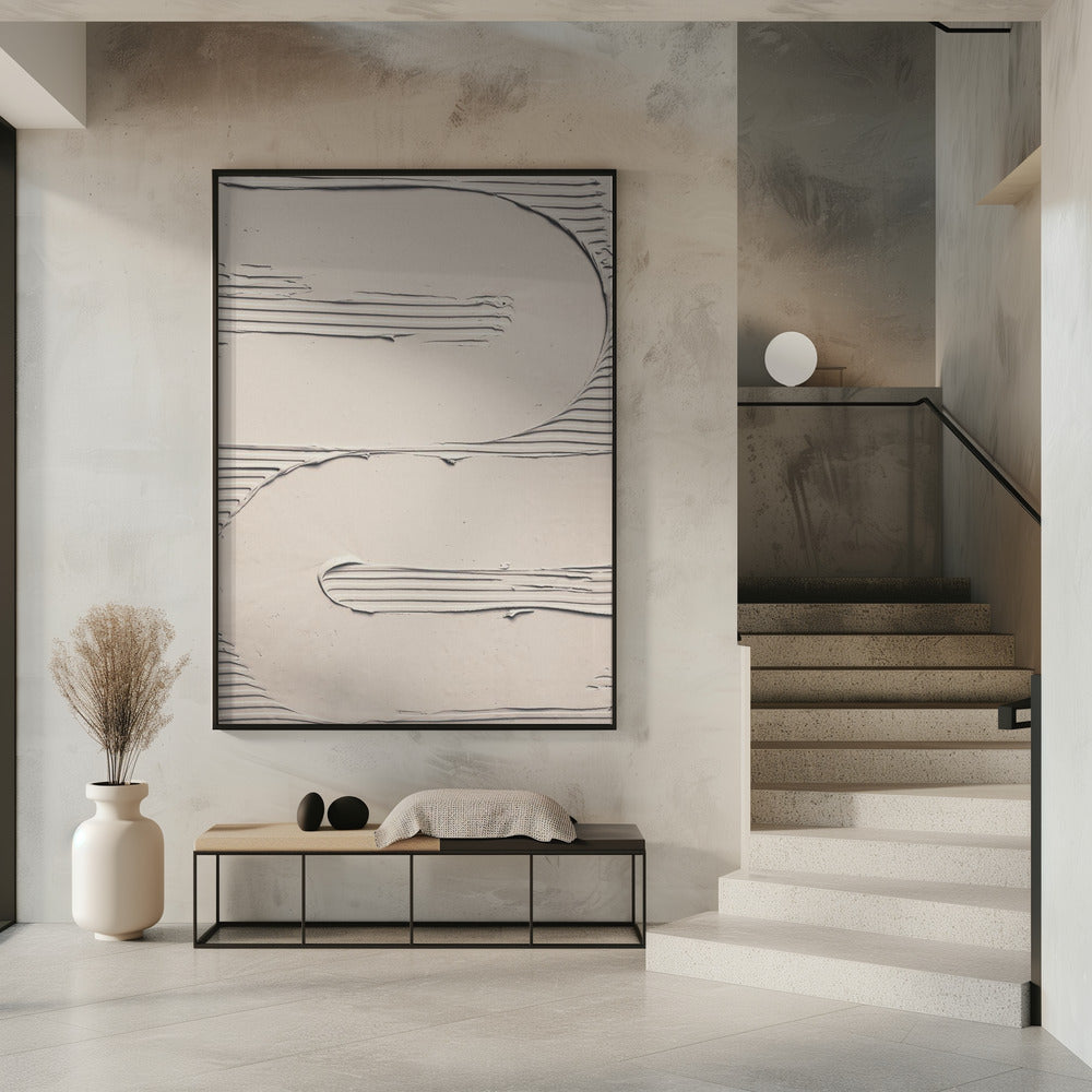Moddertextuur 11 Beige | Poster