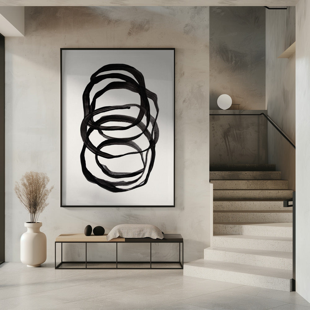 Abstracte lijnen II | Poster