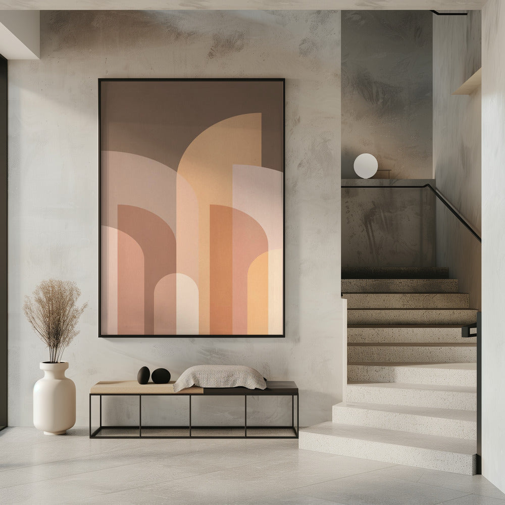 Retro Geometrisch II | Poster