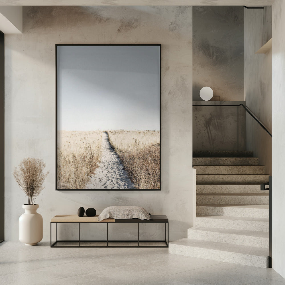 Naar het strand | Poster