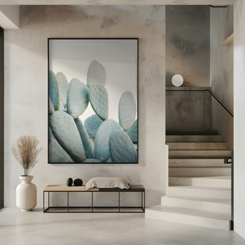 Pastel Cactussen | Poster