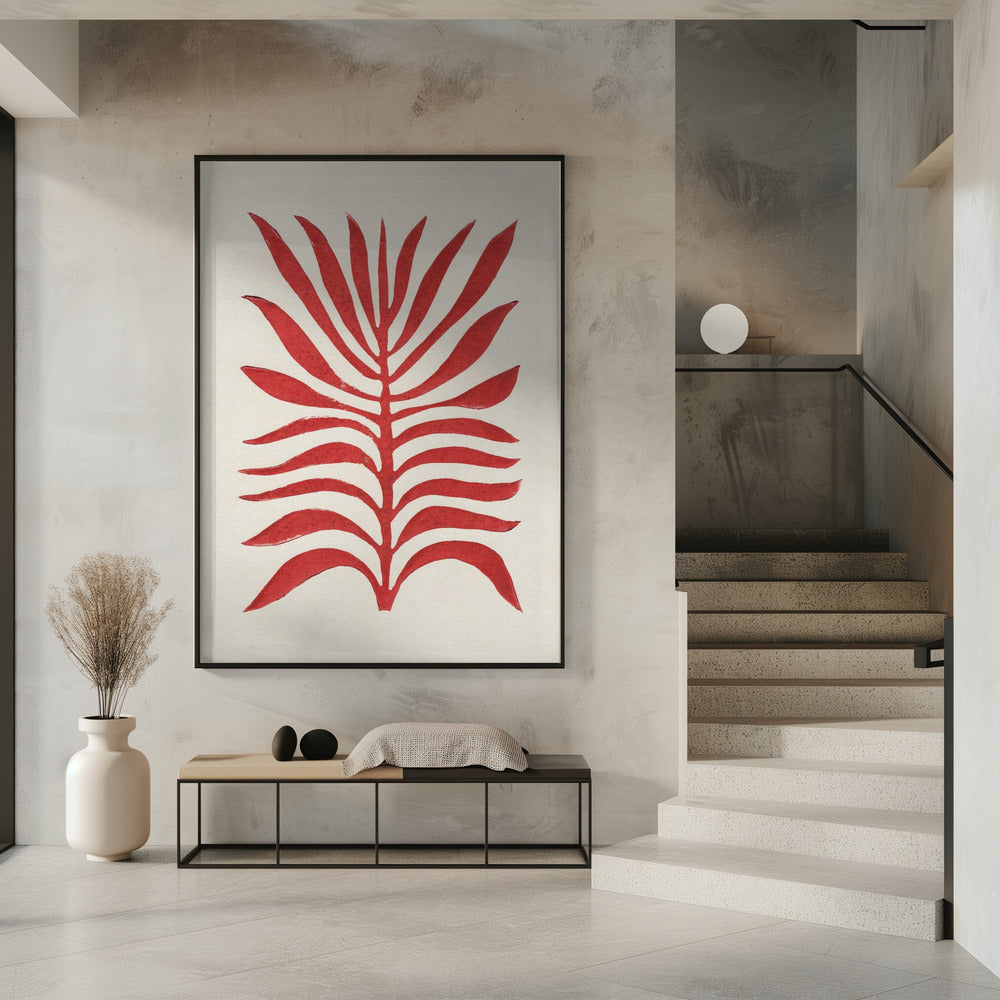 Rode tak / Linodruk | Poster