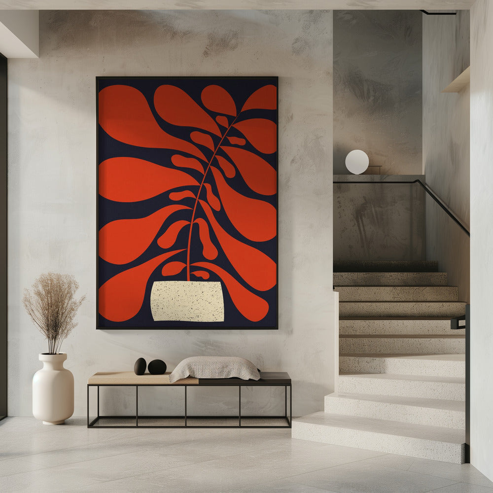 Luie plant #1 | Poster