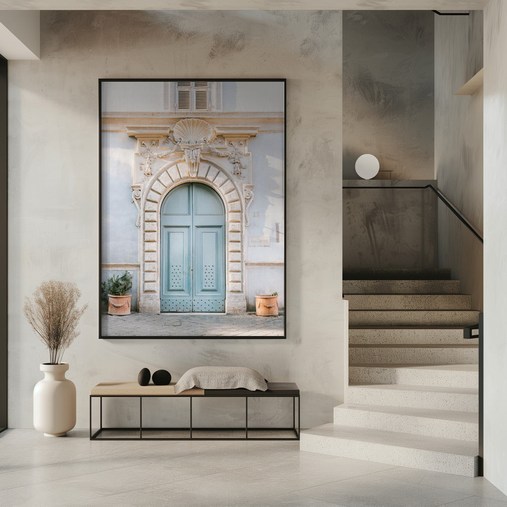 Blauwe tinten van Rome - Reisfotografie Italië | Poster