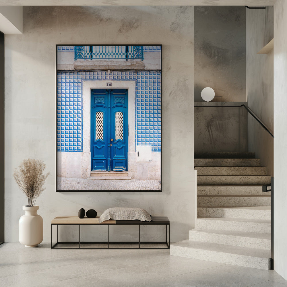 Blauw Lissabon | Poster