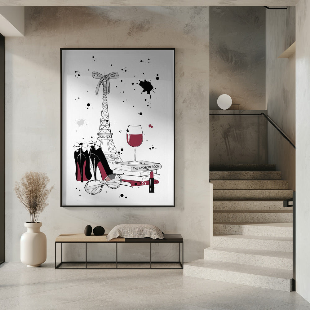 Chique Parijse Nacht | Poster