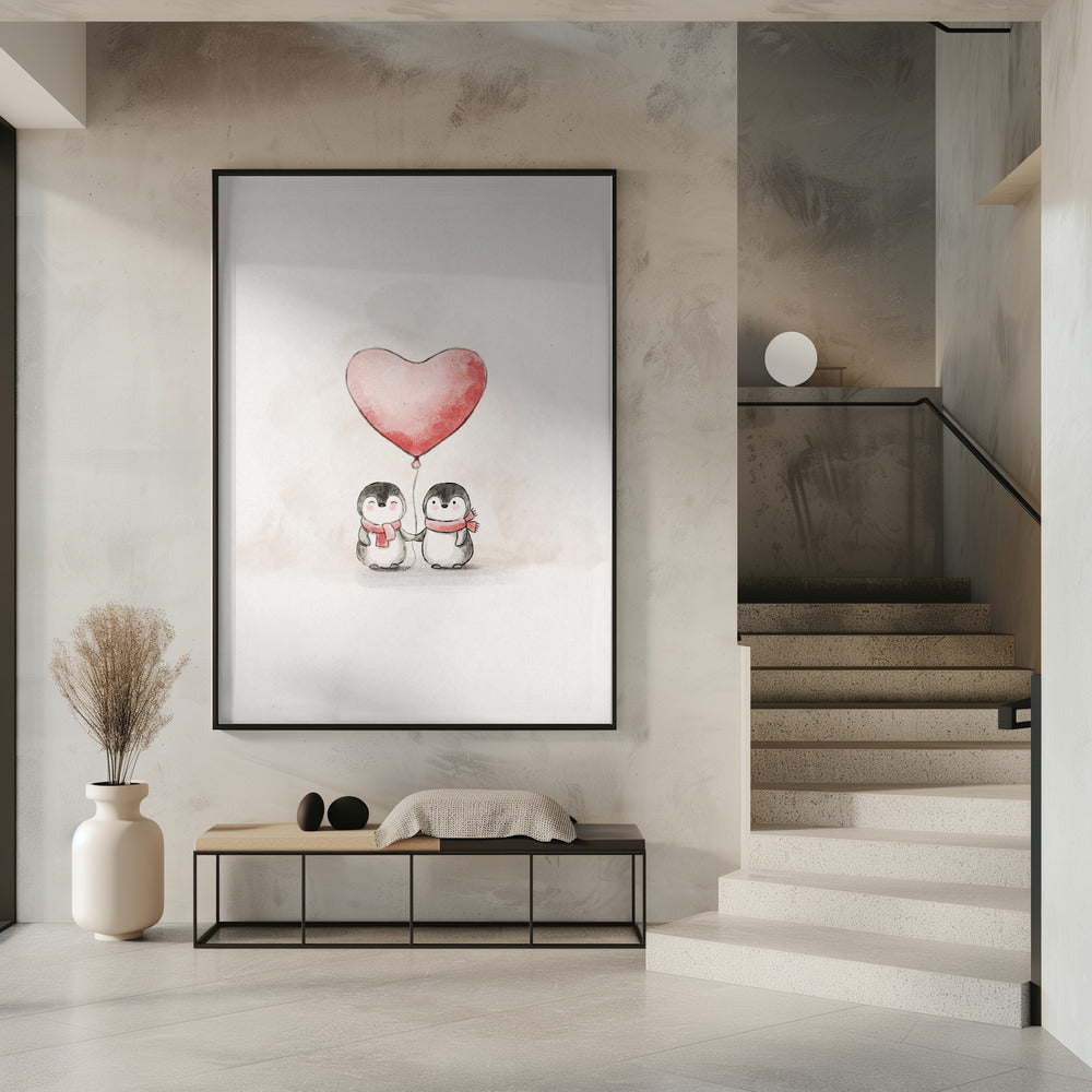 Penguin in Love | Poster