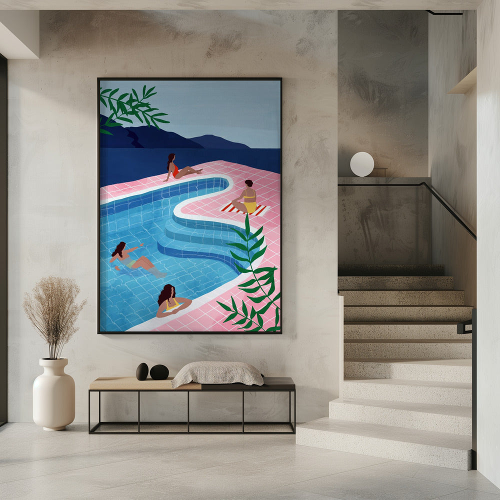 Pool Dames | Poster