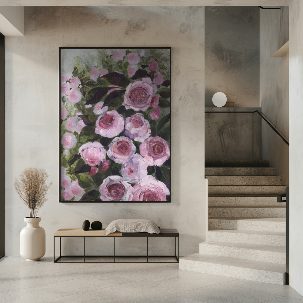 Aurorie schilderachtige rozen | Poster