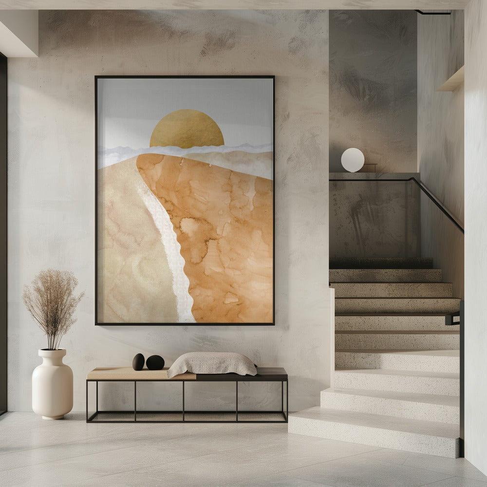 Gold sand dune | Poster
