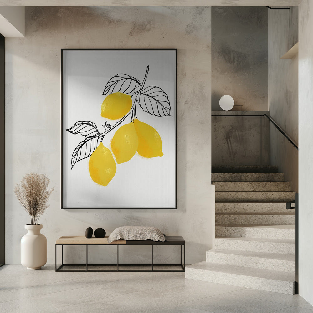 Lamya citroenen | Poster