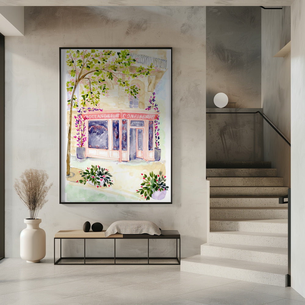 Naïeve Parijse bakker | Poster